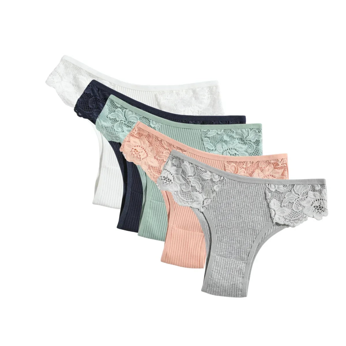 Kit 5 Calcinhas Comfort Belt® Originais - 100% Algodão