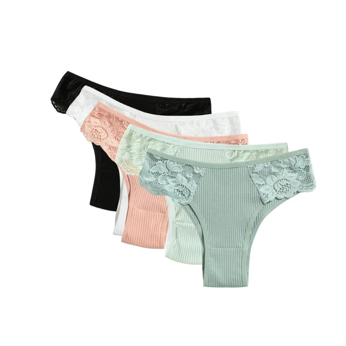 Kit 5 Calcinhas Comfort Belt® Originais - 100% Algodão