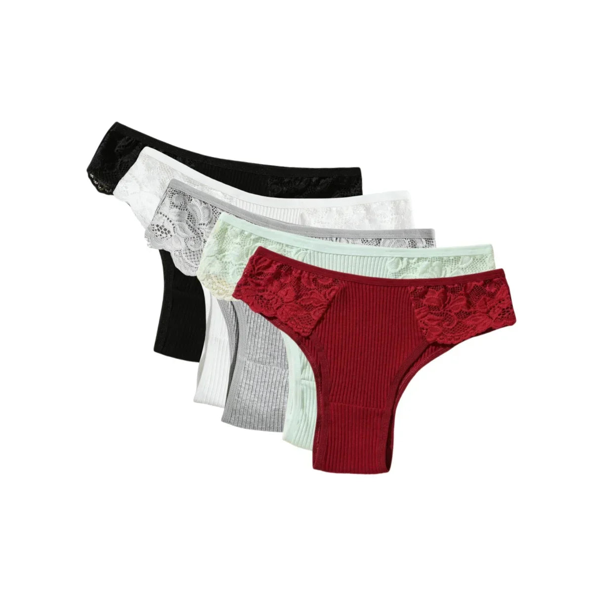 Kit 5 Calcinhas Comfort Belt® Originais - 100% Algodão