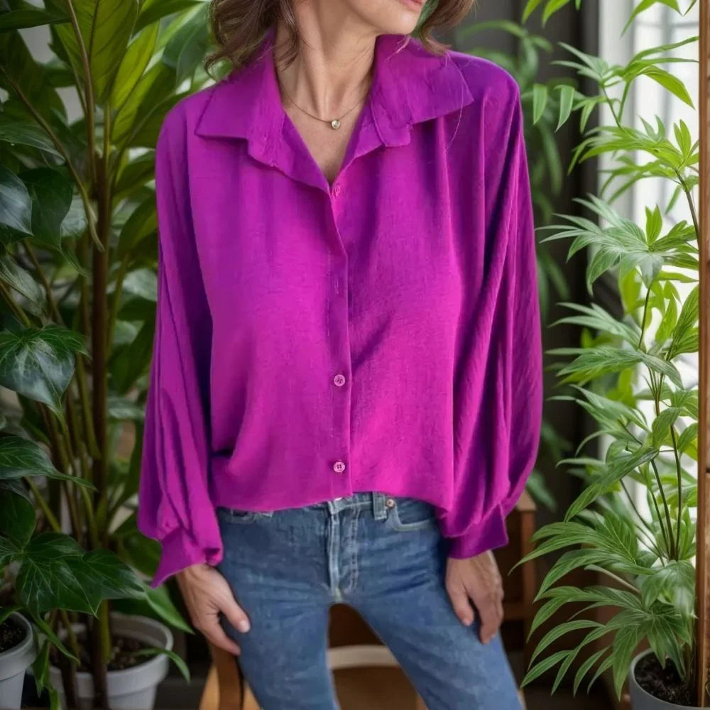 [Compre 1 Leve 2] Camisa Letizia™ em Viscose com Toque Sedoso
