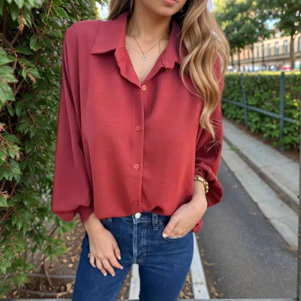 [Compre 1 Leve 2] Camisa Letizia™ em Viscose com Toque Sedoso