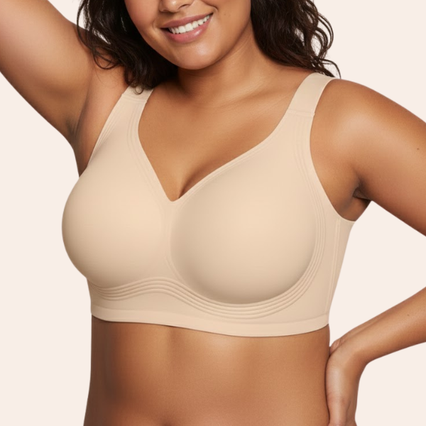 Kit 3 Sutiãs Luna Comfort™ - Sutiã com Efeito Invisível e Zero Marcas